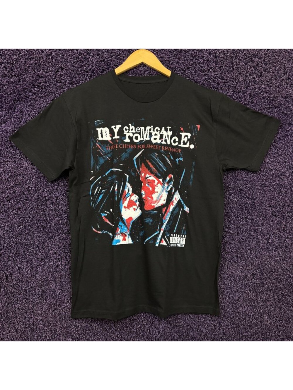 My Chemical Romance Three Cheers for Sweet Revenge T-Shirt Size Large